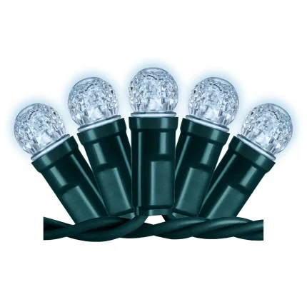 100G12 COOL WHITE LED STRING LIGHTS